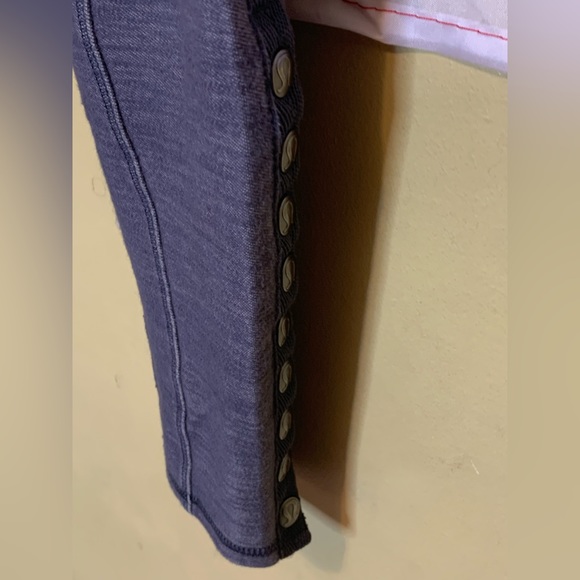 Lululemon Inspire Tight gray Splatter Mesh Leggings Size M - Picture 5 of 6